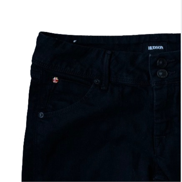 Hudson Black Skinny Jeans - Picture 3 of 5